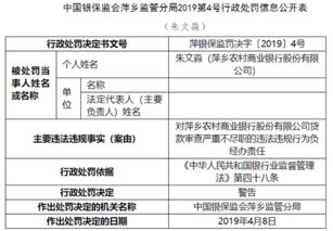 萍鄉農商行因未履行“雙錄”及票據業務違規被罰70萬，內控合規警鐘再鳴
